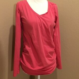 🔥30%OFF🔥🎉HP🎉Pink Motherhood long sleeve shirt